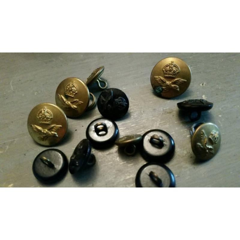 Military buttons Smith & Wright Birmingham