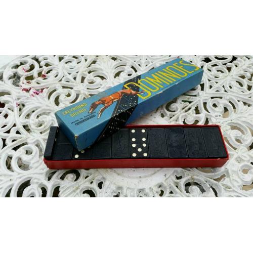 Vintage boxed dominoes