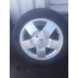 15 "Renault Clio Alloys With Brand New Tyres.