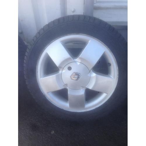 15 "Renault Clio Alloys With Brand New Tyres.