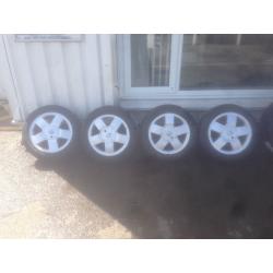 15 "Renault Clio Alloys With Brand New Tyres.