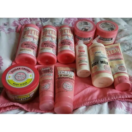 Huge Soap & Glory bundle, 11 new unused full size items