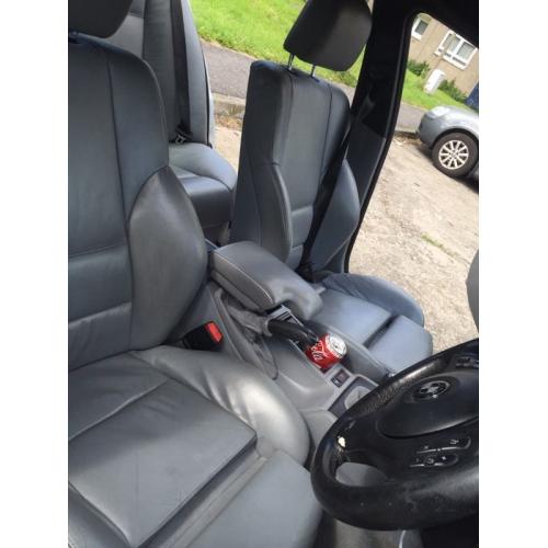 Original Genuine BMW 325i E46 M Sport Saloon GREY Heated Seats Front Back UK (Fits: BMW [E46])