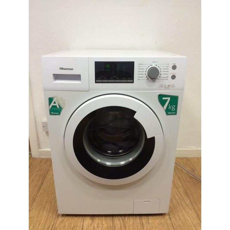 Hisense 7kg washing machine *1yr old *