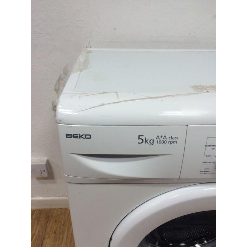 Beko 5kg washing machine *as new*