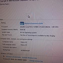Gaming PC, quad core I7 - 4790k, nividea gtx 960 graphic card, 8GB RAM, 1TB Hard drive