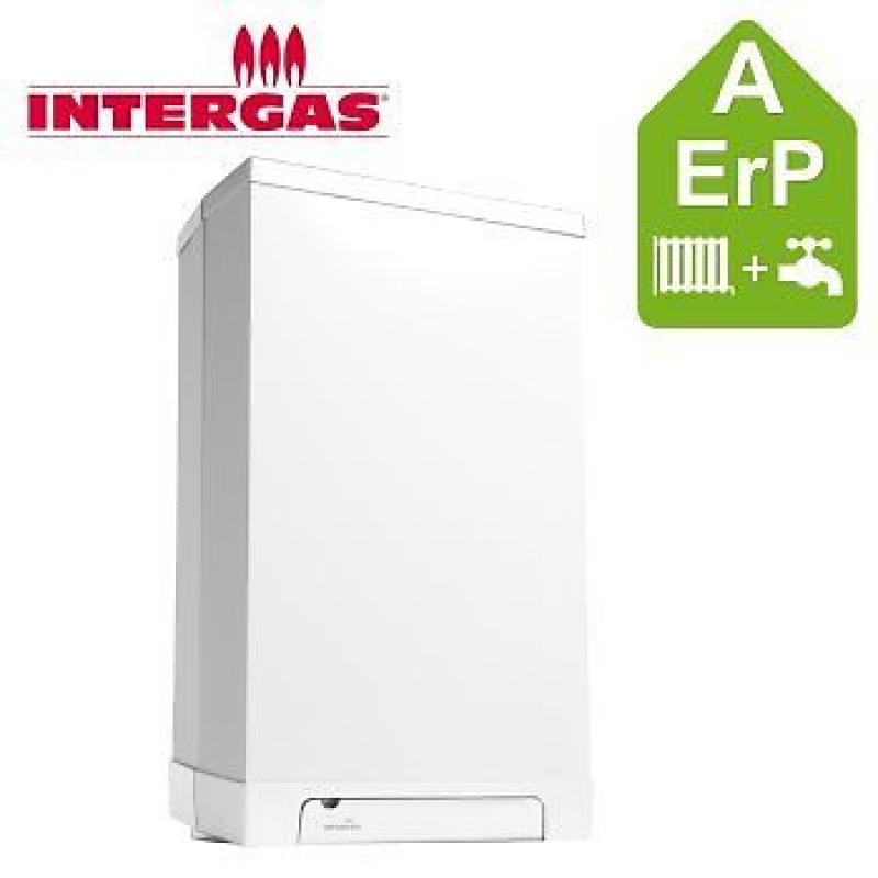 NEW intergas rapid 25he combination combi boiler with flue & clock free delivery & free fitting