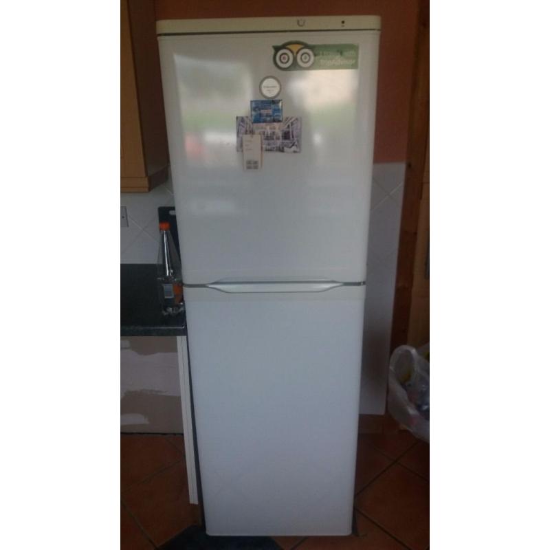 White fridgefreezer in good working order