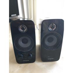 Pair of Creative speakers. Working well.