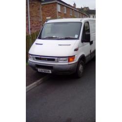 2002 iveco daily mwb 2.8 diesel psvd dec