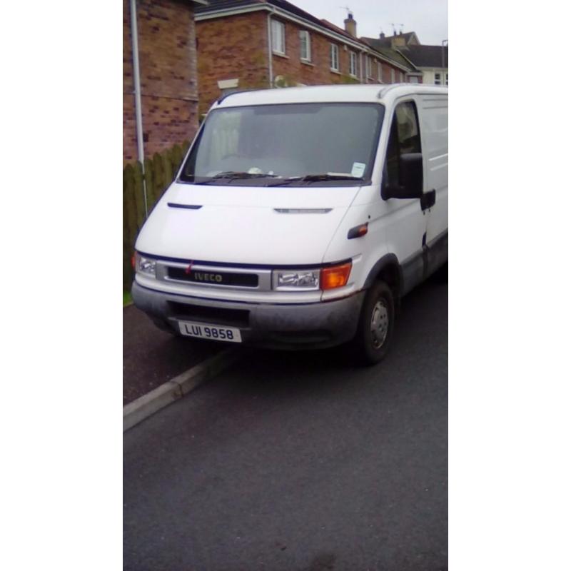 2002 iveco daily mwb 2.8 diesel psvd dec
