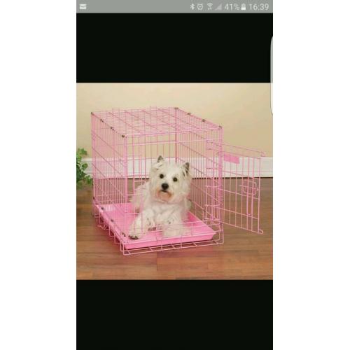 Small dog cage