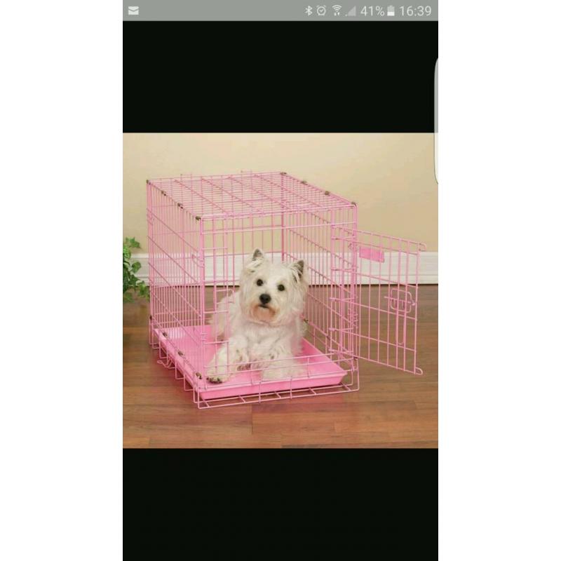 Small dog cage