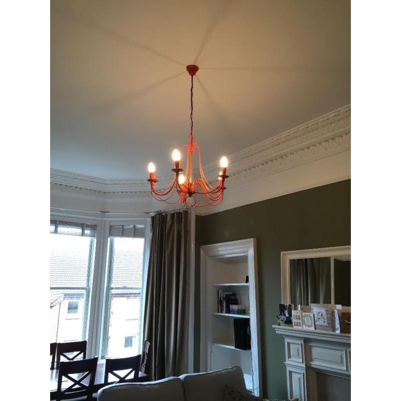 5 Lamp Pendant Ceiling Light