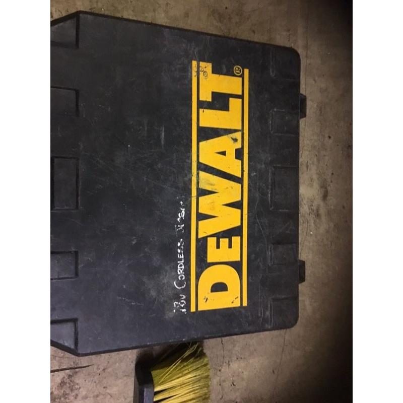 Dewalt battery jig saw