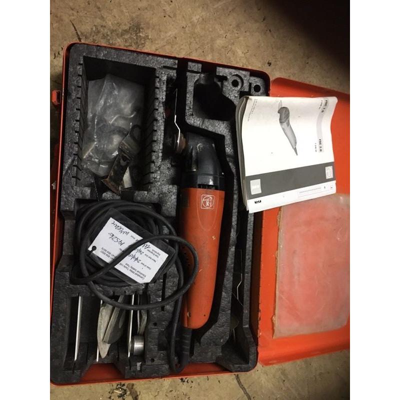 Fein super cut oscillating saw multi tool