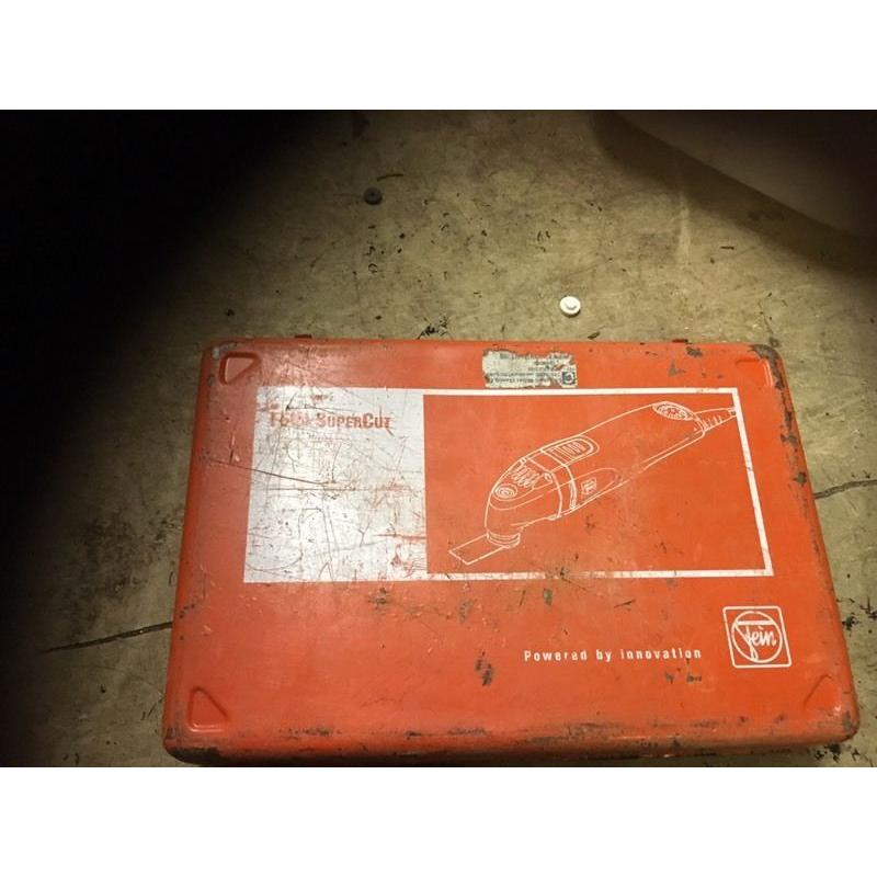 Fein super cut oscillating saw multi tool