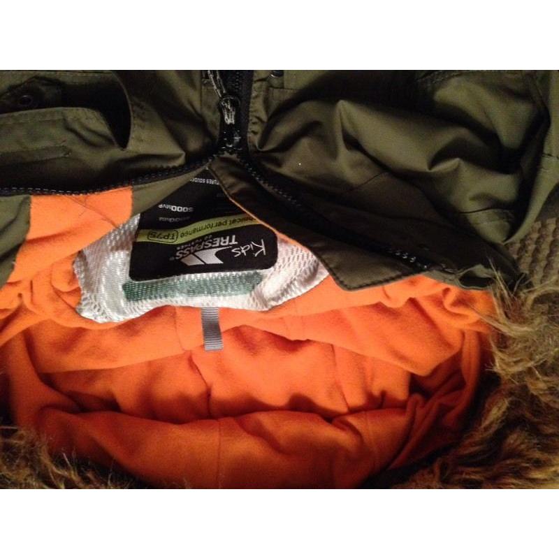 Boys trespass tech performance parka 11/12 g c