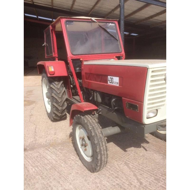 1972 Steyr Tractor for sale with cab. Good runner with 3 point linkage
