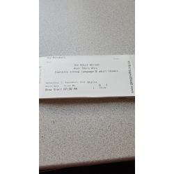 2 tickets for The Dolls