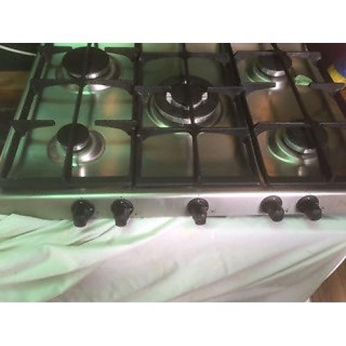 HOTPOINT 5 BURNER MAINS GAS HOB