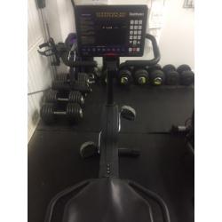 Recumbent exercise bike