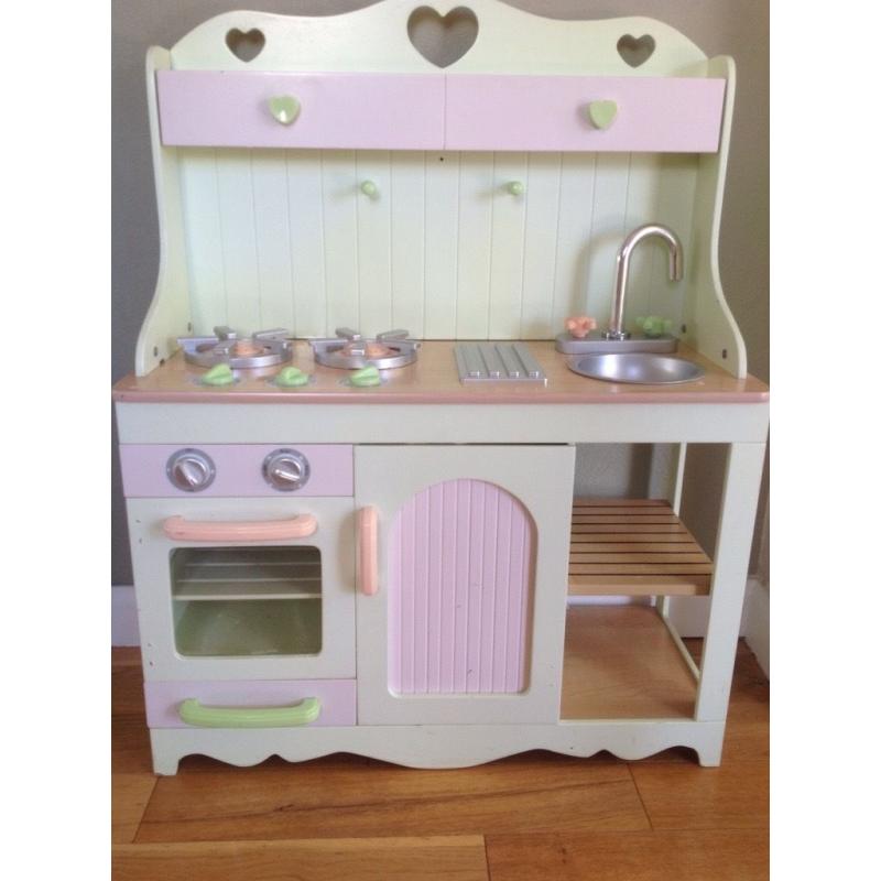 Early Learning Centre Wooden Kitchen and Wooden Accessories