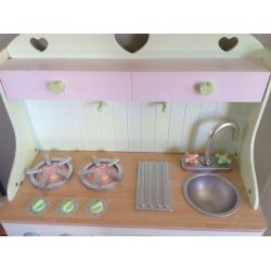 Early Learning Centre Wooden Kitchen and Wooden Accessories