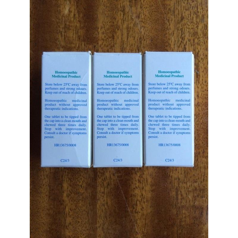 Homeopathic Medicine - Arsenicum Album 30c (3 packets of 120x tablets)