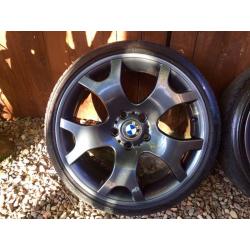 BMW 19" Tiger Claw Alloy Wheels Alloys freshly Powder coated