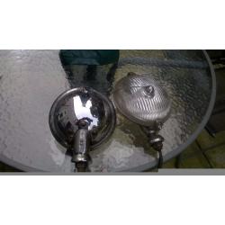 Vintage car spotlights