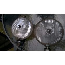 Vintage car spotlights