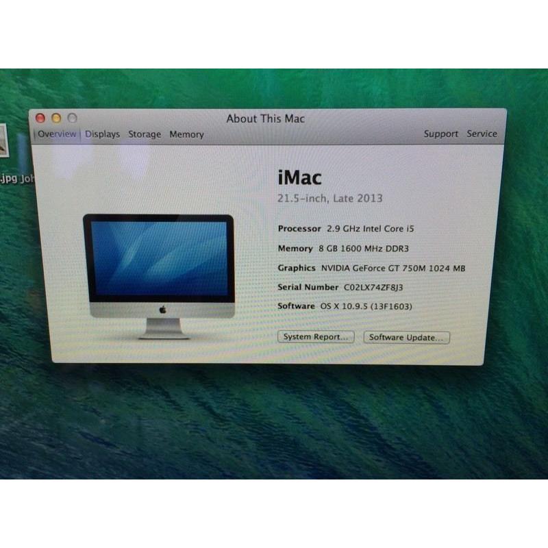 iMac 2013 hardly used.