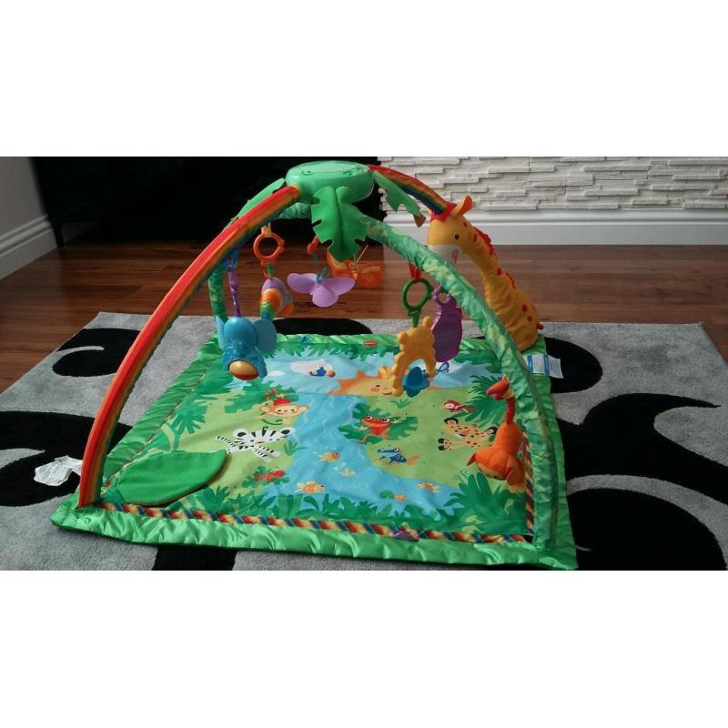 Fisher Price Rainforest Baby Playmat