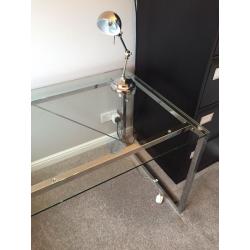 Desk Lamp and Ceiling Spotlight