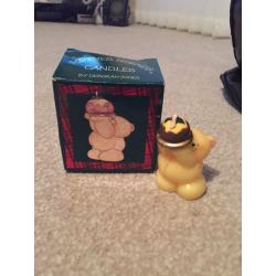 Forever friends Christmas pudding candle