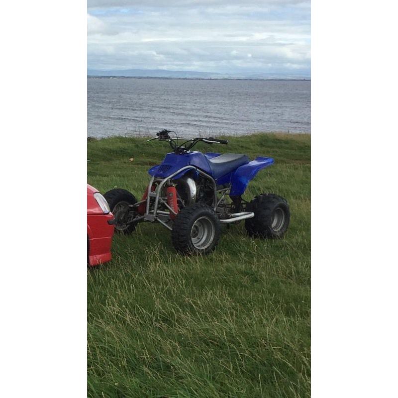 Nova red top and blaster for road legal quad