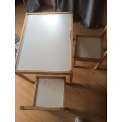 Table and chairs