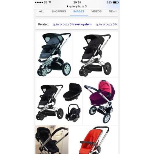 LOOKING for quinny buzz wheels