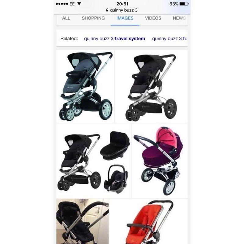 LOOKING for quinny buzz wheels