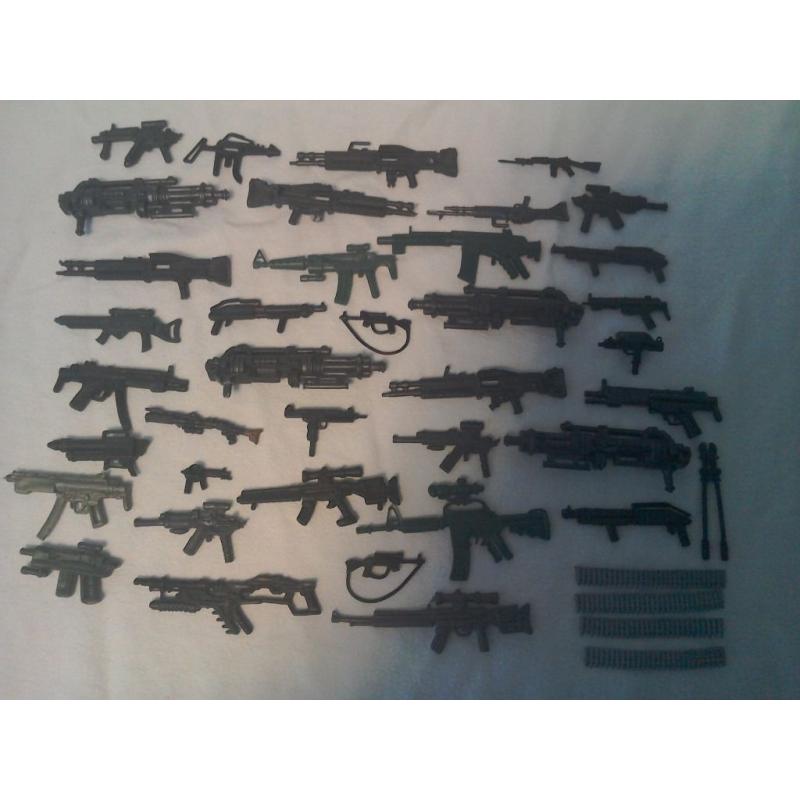 12 inch action figure guns.