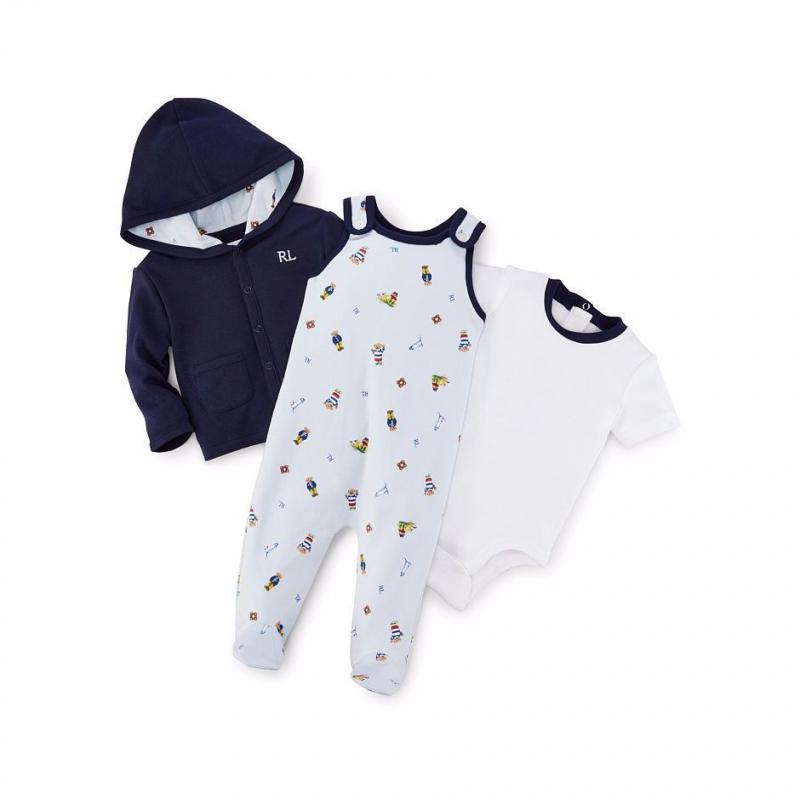 Polo Bear Cotton 3-Piece Set - - Ralph ...
