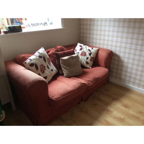 Free red sofa bed