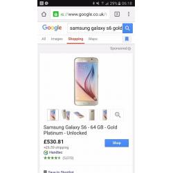 ONE DAY BARGIN s6 samsung