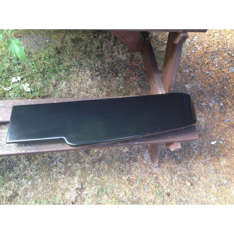 VW TRANSPORTER T5 SPOILER (BARN DOOR) BLACK