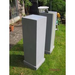 DISPLAY PEDESTALS FOR FLOWERS ETC