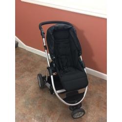 Mamas and papas Zoom Trio 3 in 1 (BLACK)