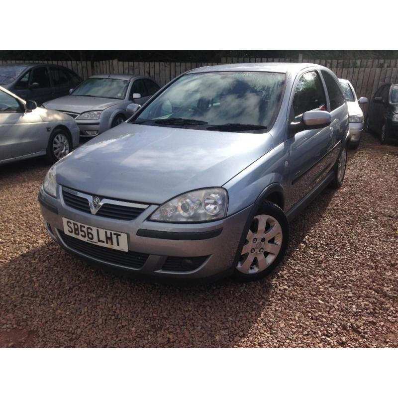 2006 VAUXHALL CORSA SXi+ 1 YEAR MOT!! ONLY 91,000 MILES!