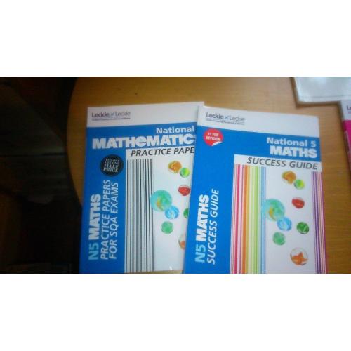 SQA Maths National 4 and 5 Success Guide and Practice Papers