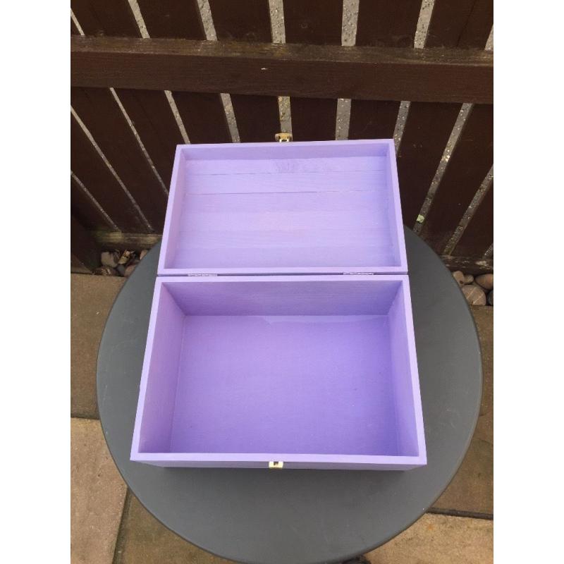Wooden chest